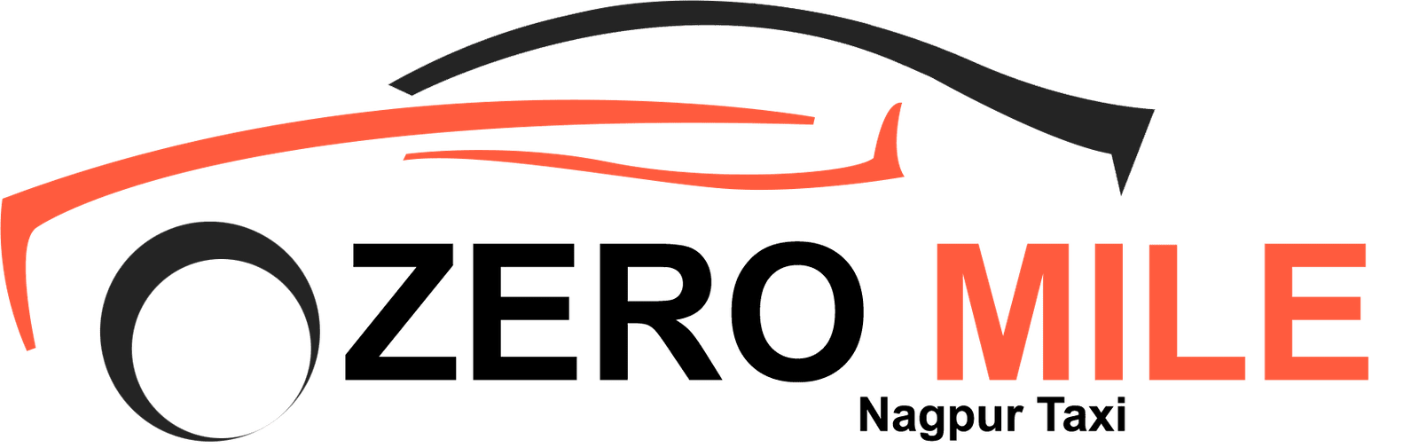 Zero Mile Nagpur Taxi service Logo_